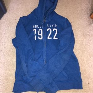 Hollister zip up sweatshirt
